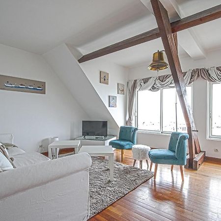 Cote Cottage Apt 3 Chambres Bien Equipee Vue Imprenable Sur Port Et Mer Etreham Exteriör bild